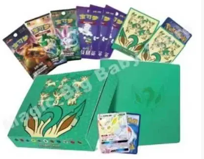 Leafeon Theme Card Collection Gift Box — catalog photograph